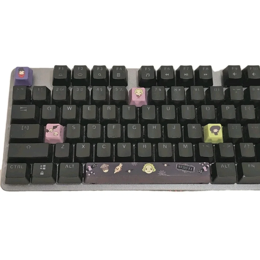 Logitech K845 Wired Mechanical Keyboard Tested‎ Custom Keycaps RGB ⌨️
